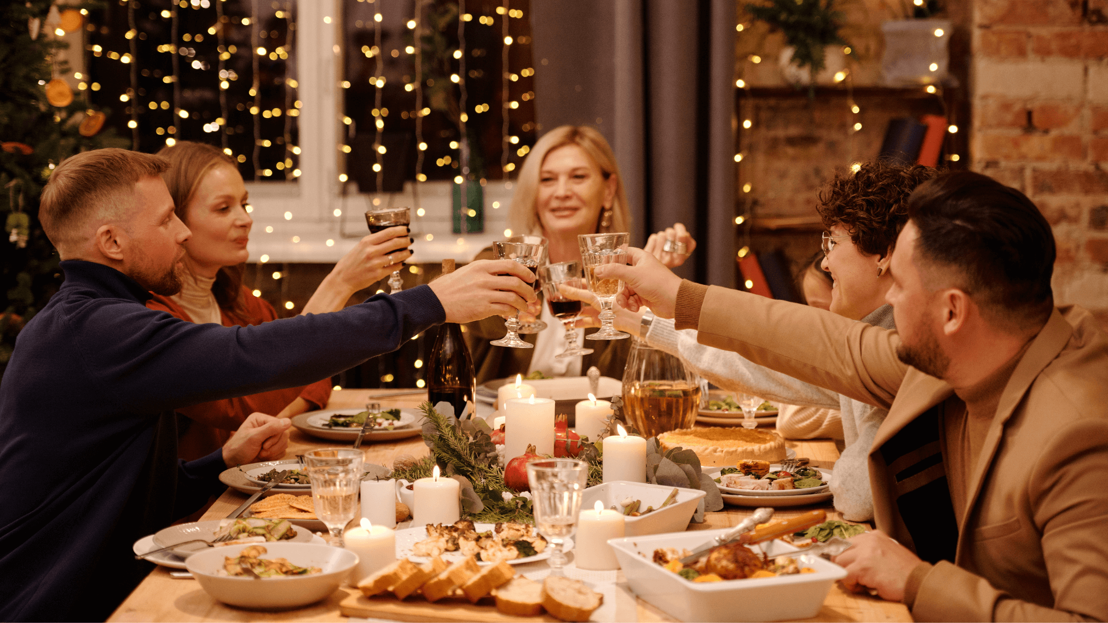 Convive tus fiestas decembrinas en familia y seres queridos