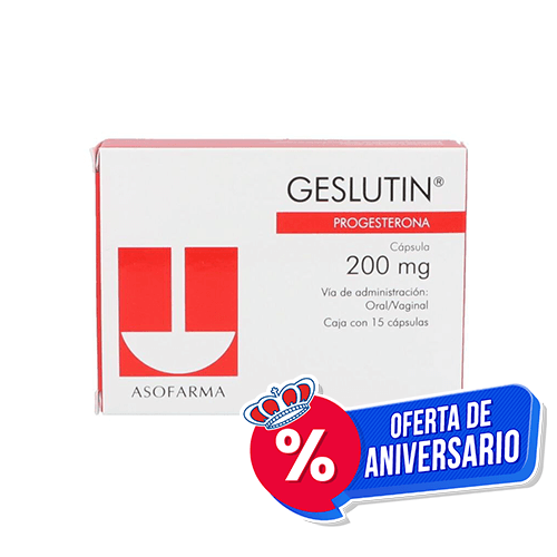 Geslutin caja con 15 Perlas 200 mg