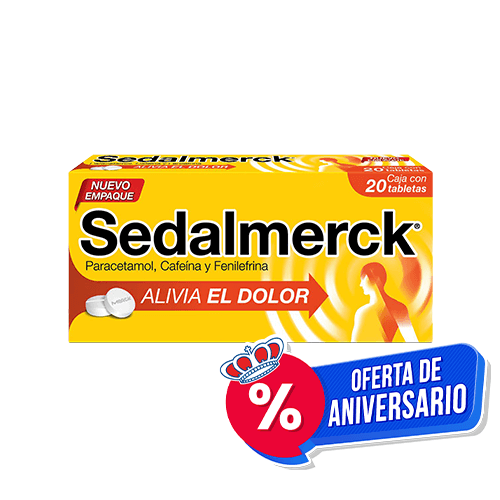 Sedalmerck 20 cápsulas oferta