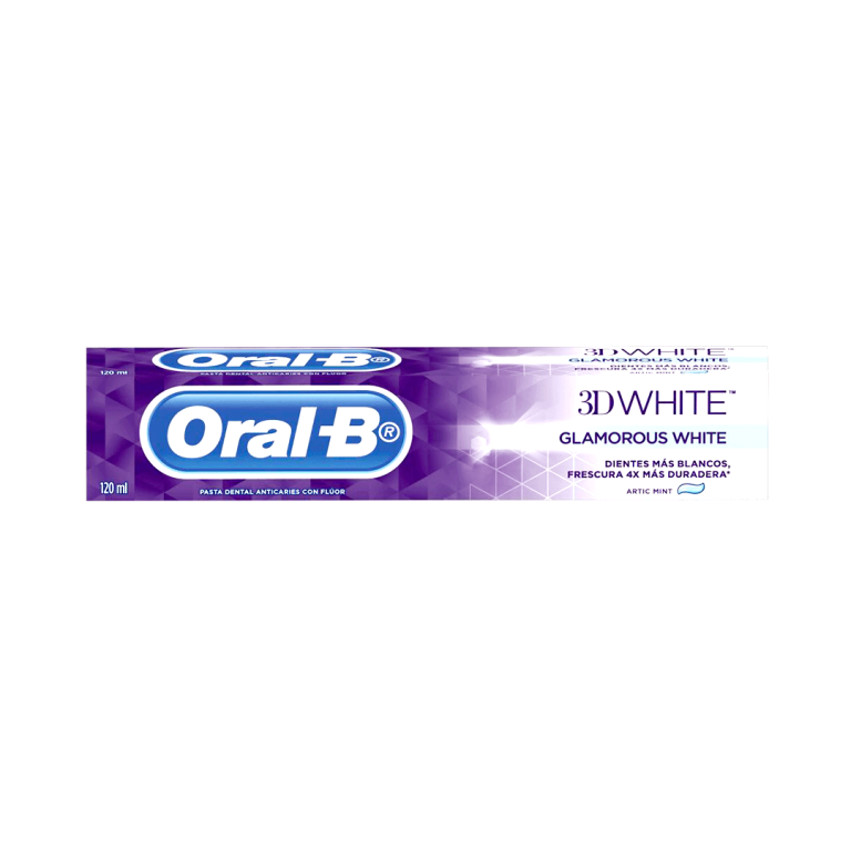Pasta dental Oral B 3D White Glamorous white 120 ml