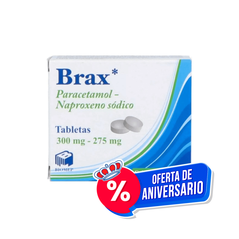 Brax - 275 mg caja 10 tabletas
