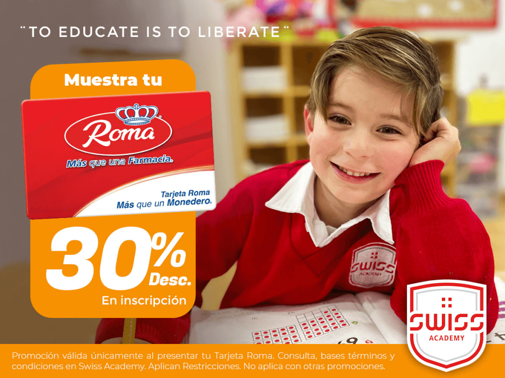 Swiss Academy y Tarjeta Roma tienen un descuento para ti
