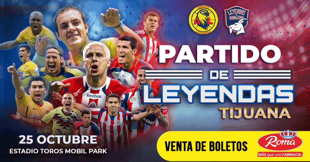 Boletos Partido Leyendas