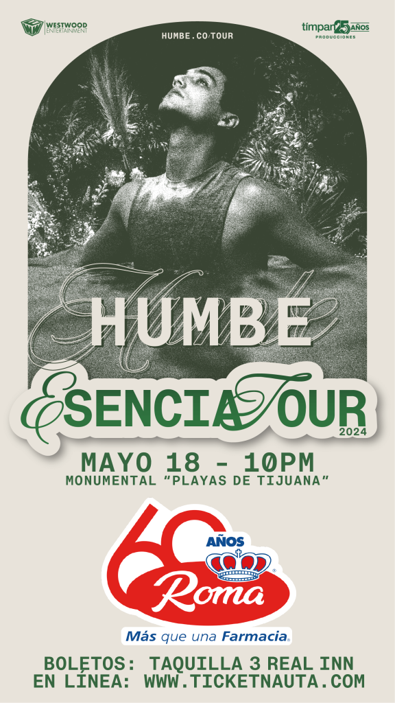 Boletos para Humbe en Tijuana