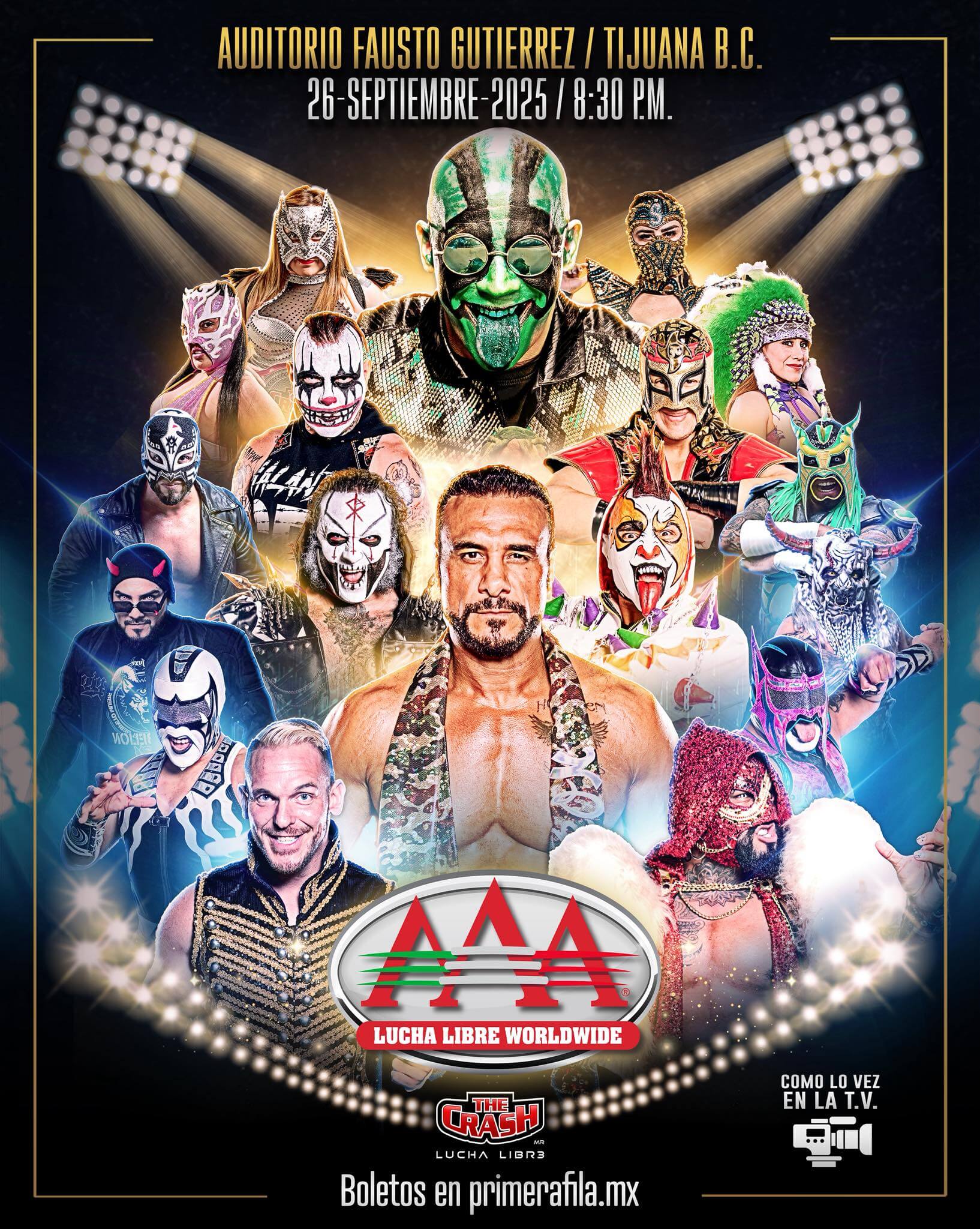 Lucha Libre Triple A en Tijuana