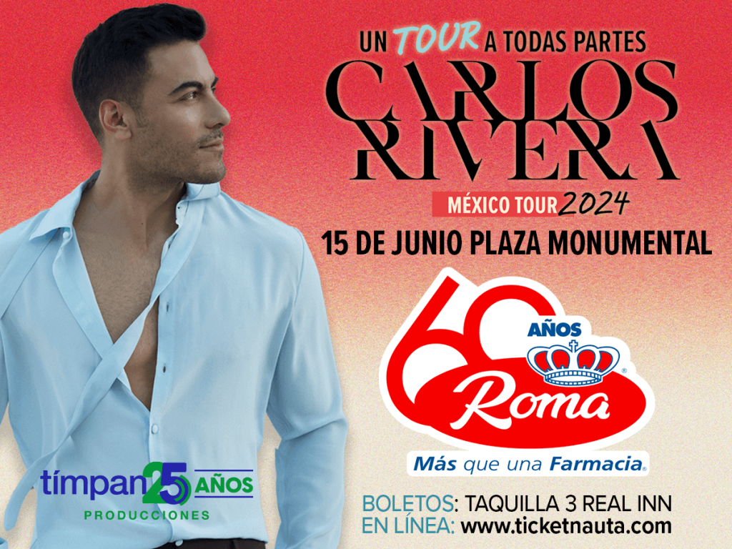 Carlos Rivera Gira Mexico 2024