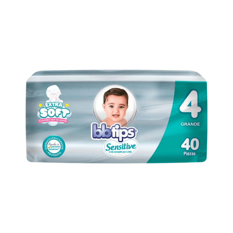 Pañal Bbtips Talla 4 Con 40 piezas