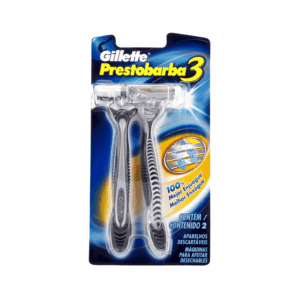 7702018874729 RASTRILLO GILLETE PIEL SENSIBLE PRESTO C2 PZAS PROCTER & GAMBLE
