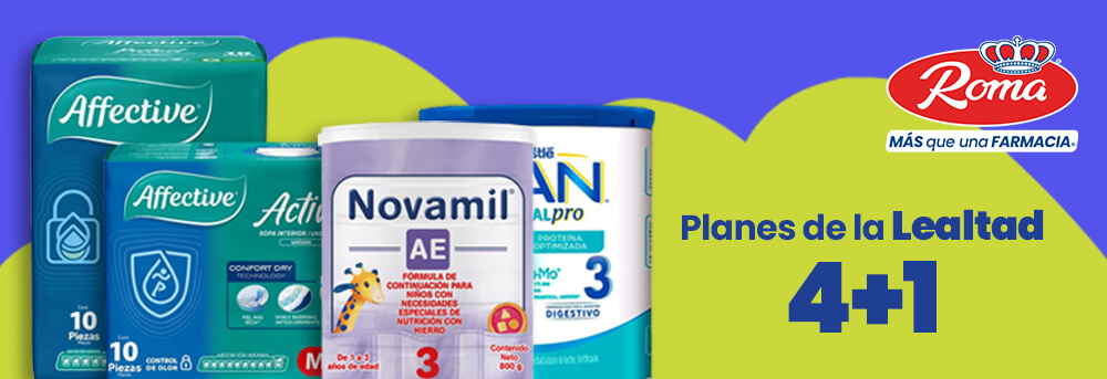 Planes de lealtad con Farmacias Roma