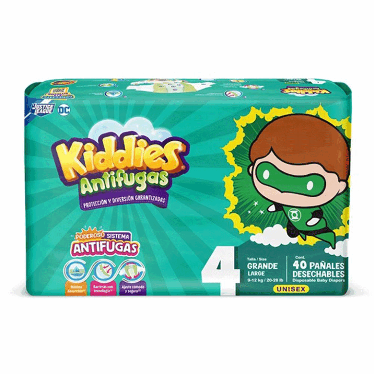 Pañal Antifugas Talla 4 con 40 piezas