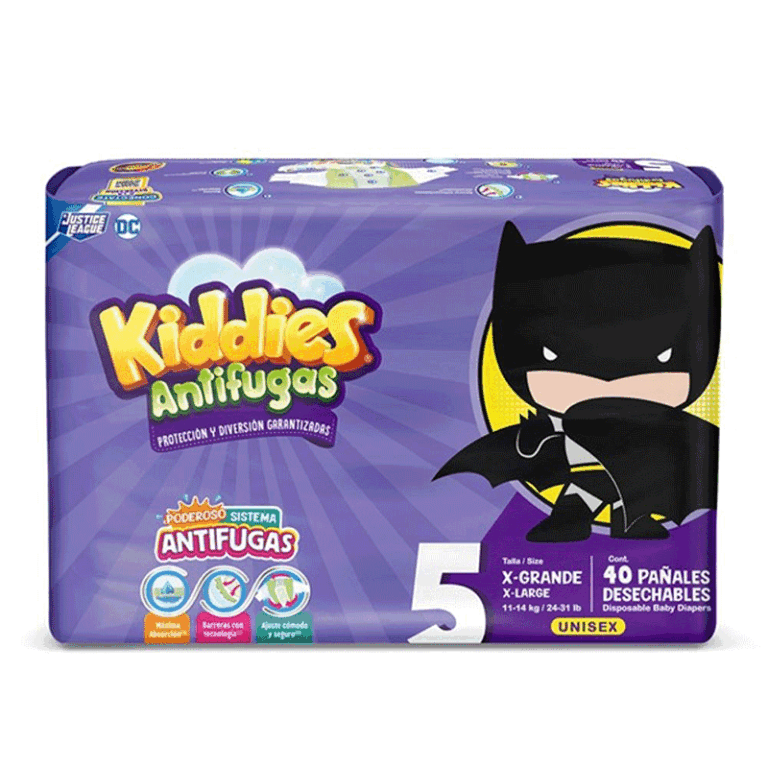Pañal Antifugas Talla 5 con 40 piezas