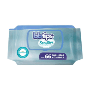 Toallitas húmedas Sensitive con 66 piezas