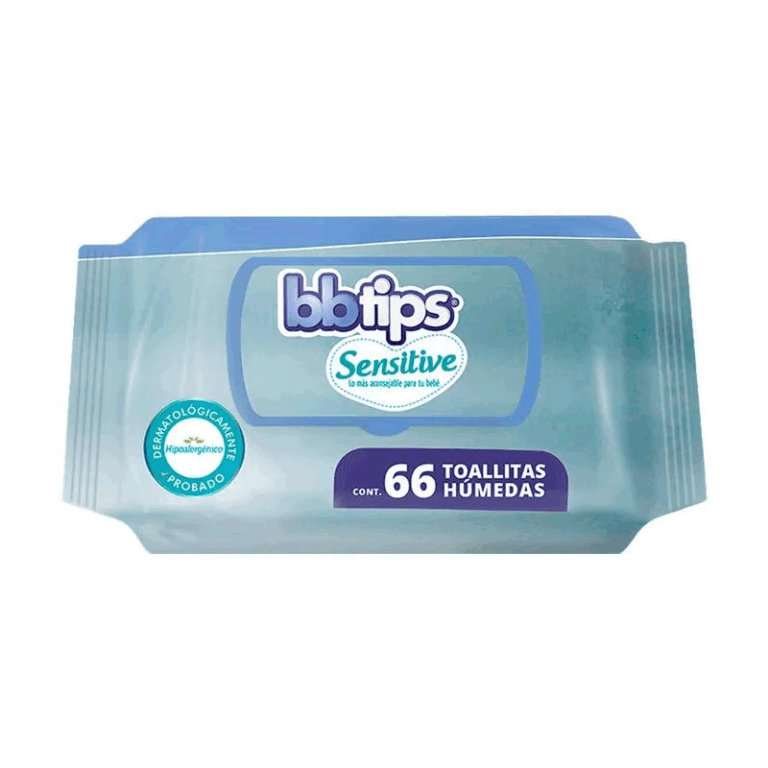 Toallitas húmedas Sensitive con 66 piezas