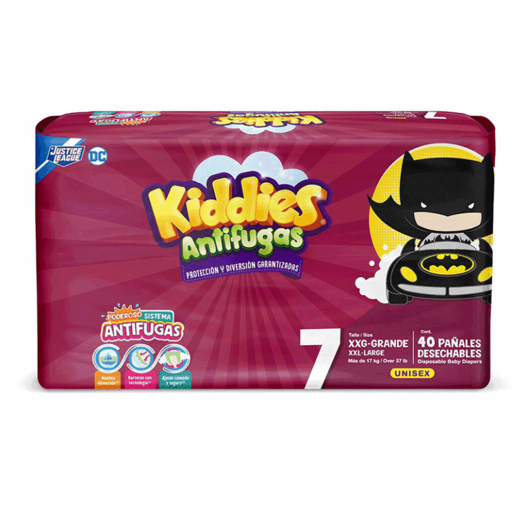 Pañal Antifugas Talla 7 con 40 piezas