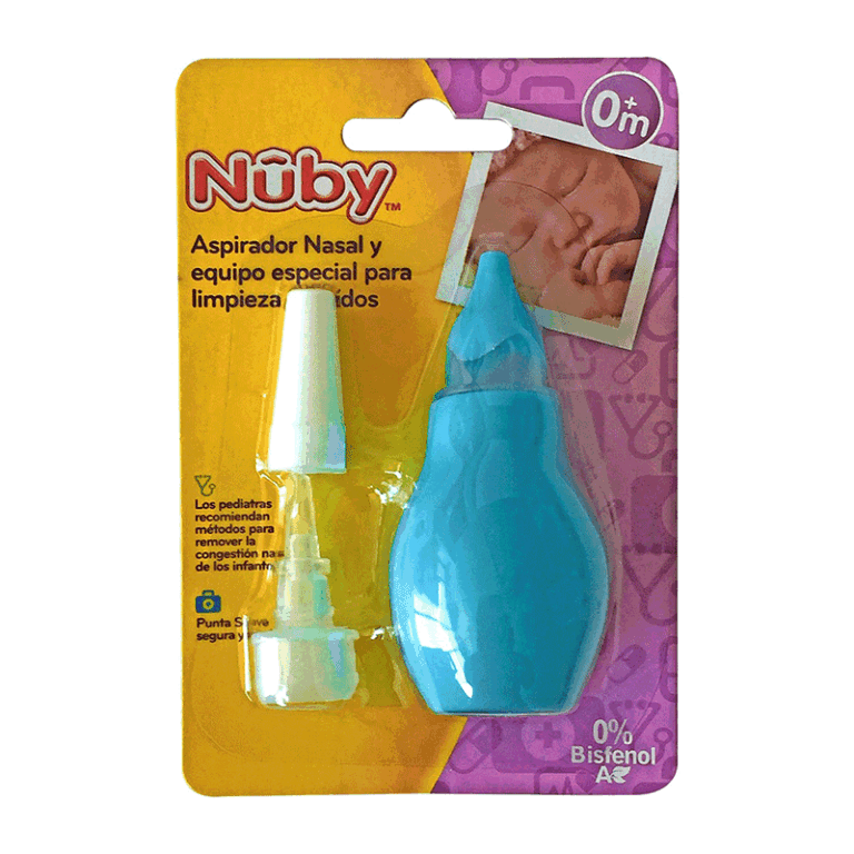 Aspirador manual para la limpieza nasal