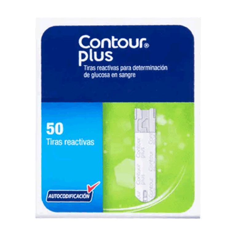 Tiras reactivas para el control de glucosa, 50 piezas