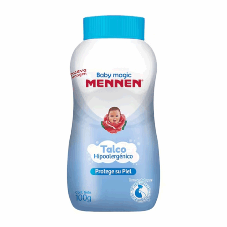 Talco para bebé Mennen Azul, con 100 g
