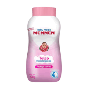 Talco para bebé Mennen Rosa, con 100 g
