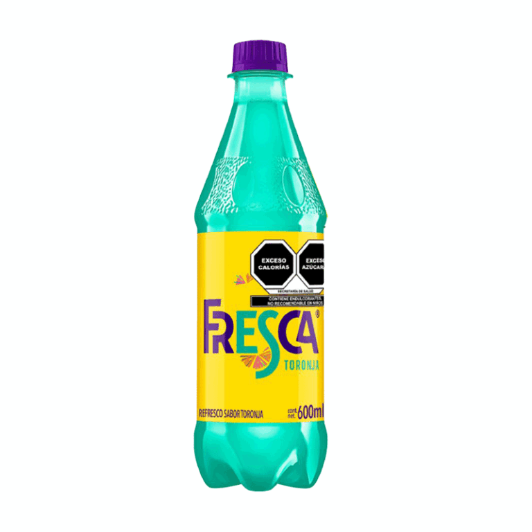 Bebida gaseosa sabor toronja, 600 ml