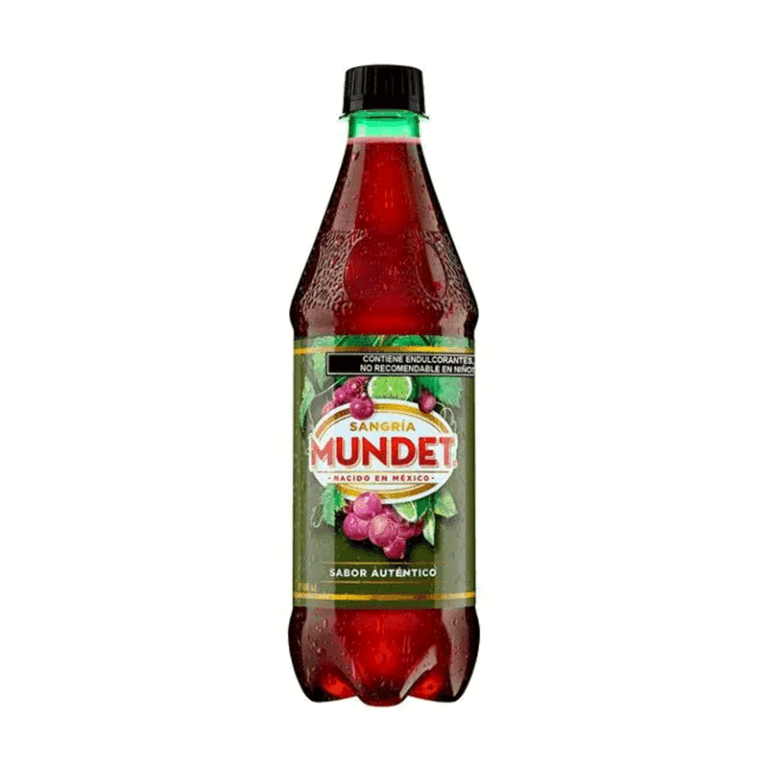 Bebida sabor sangría sin alcohol, 600 ml
