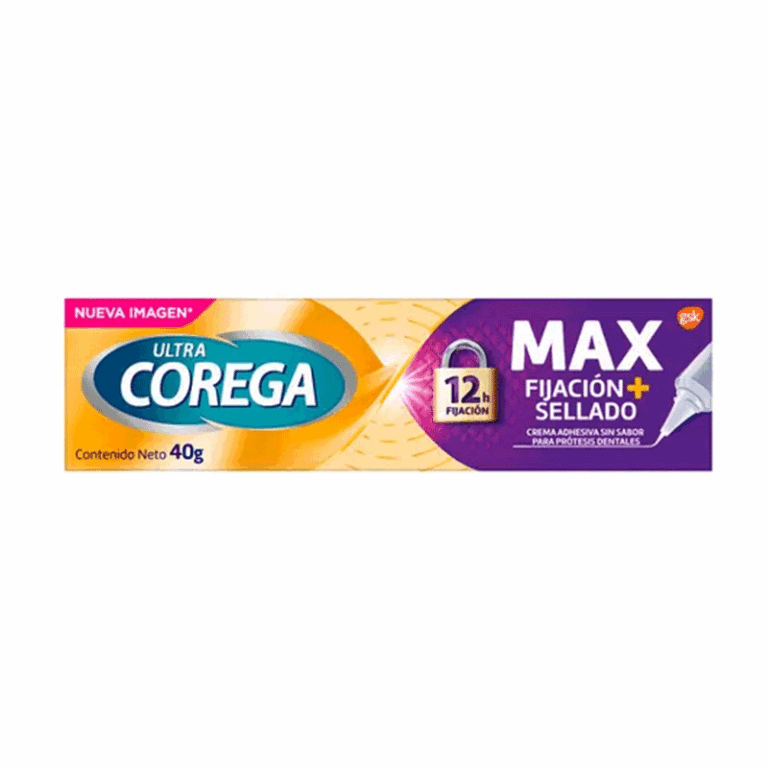 Crema adhesiva para prótesis dentales, 40 g
