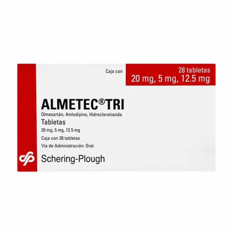 Almetec Tri 20/5/12.5 Mg C/ 28 Tab