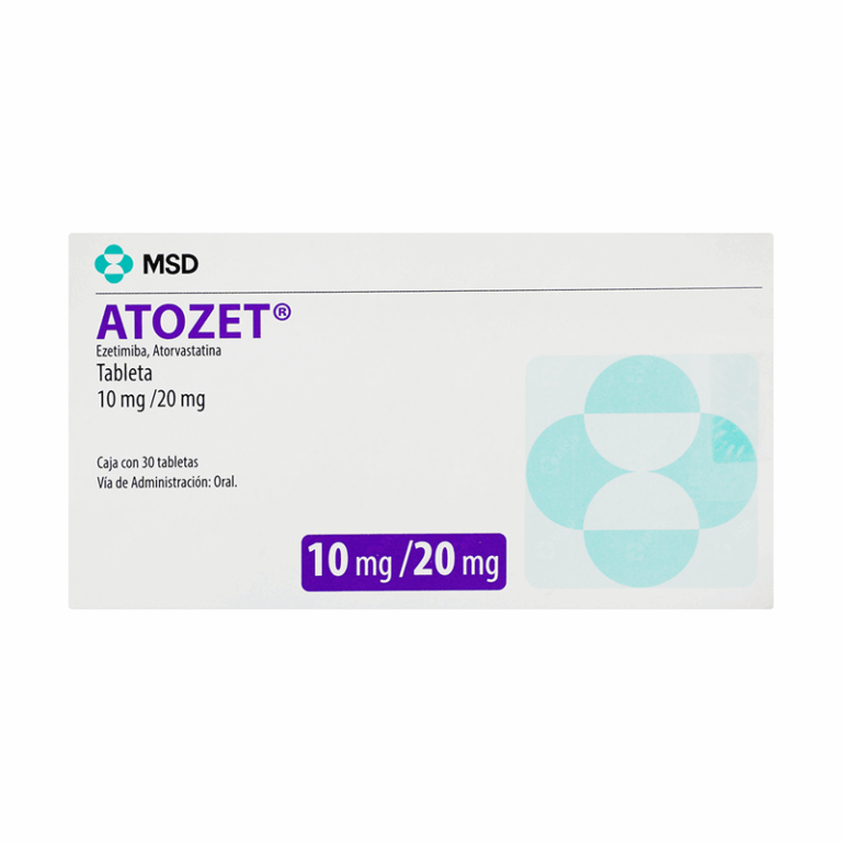 Atozet 10/20 Mg C/ 30 Tab