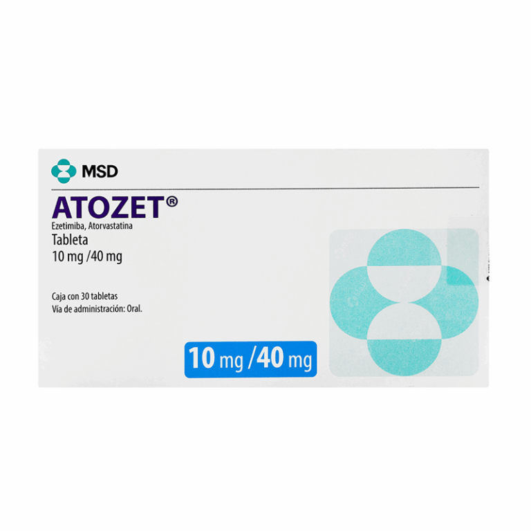 Atozet 10/40 Mg C/ 30 Tab