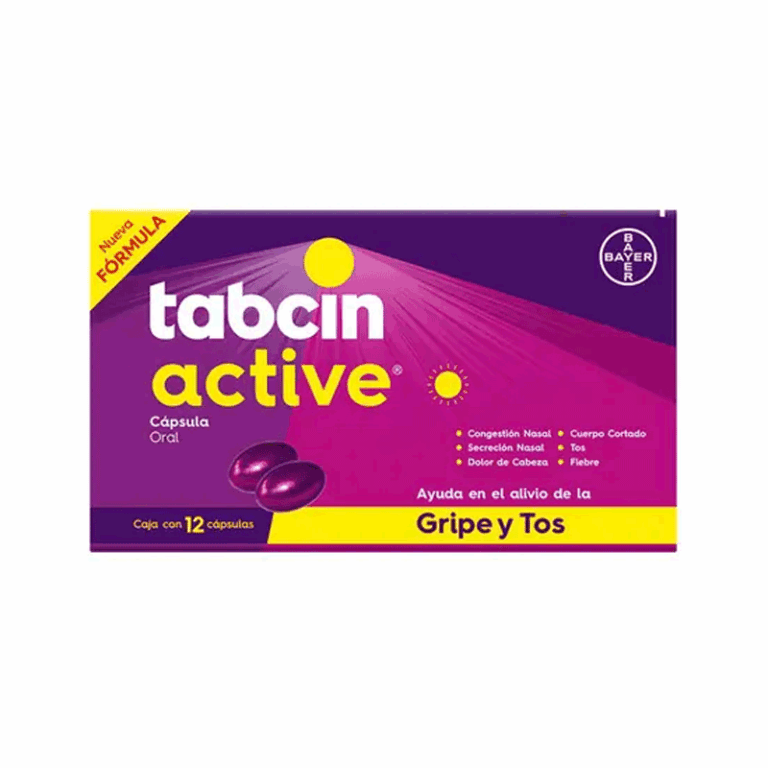 Tabcin Active 325 mg , 12cap