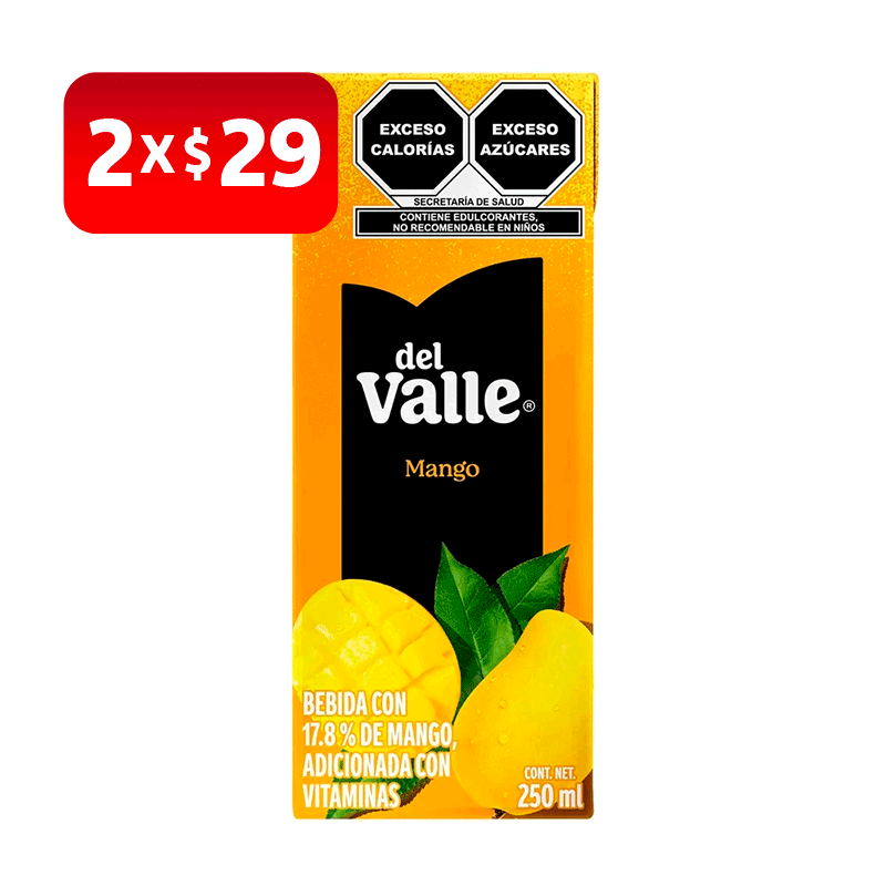 Néctar Del Valle Sabor Mango 250 ml