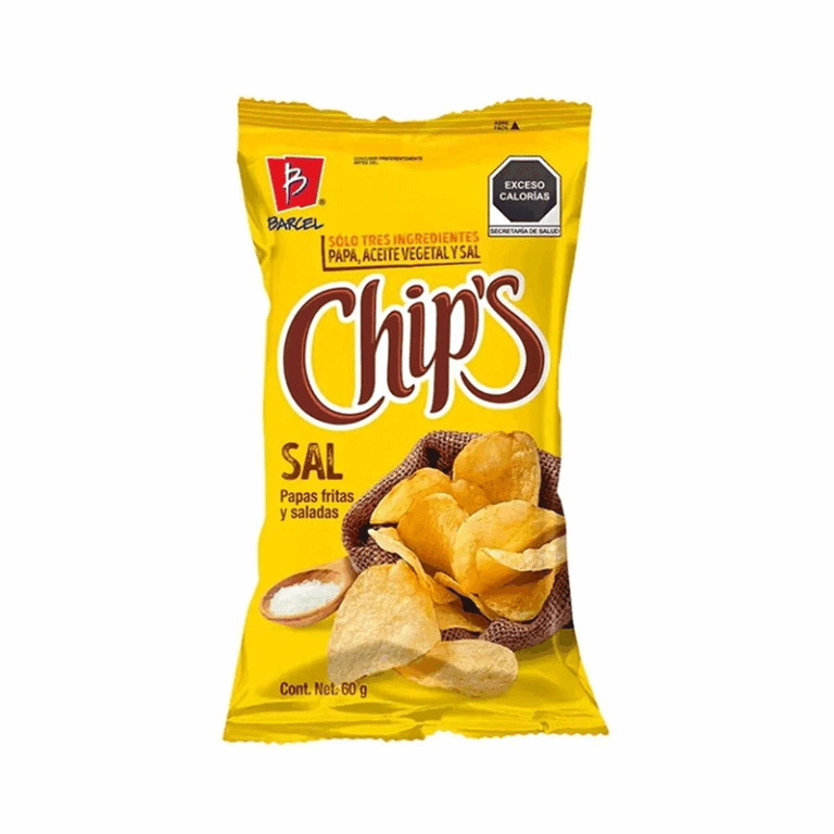 Botana Chips Sal 60 Gr Barcel