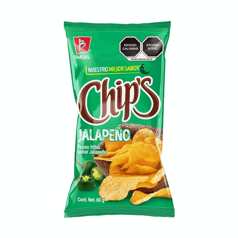 Botana Chips Jalapeno 60 Gr Barcel