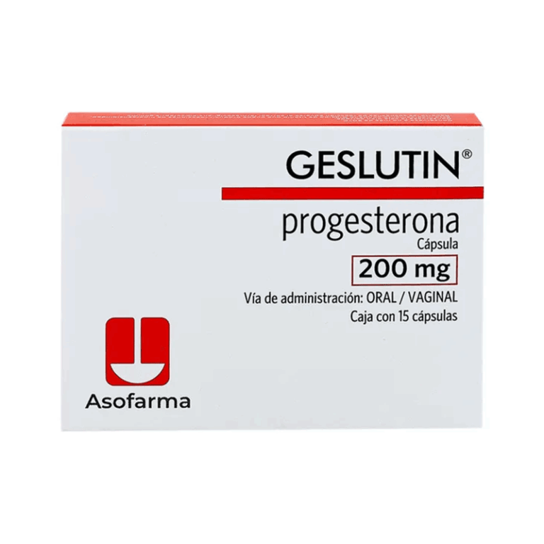 Geslutin 200 Mg C/ 15 cap Perlas Asofarma