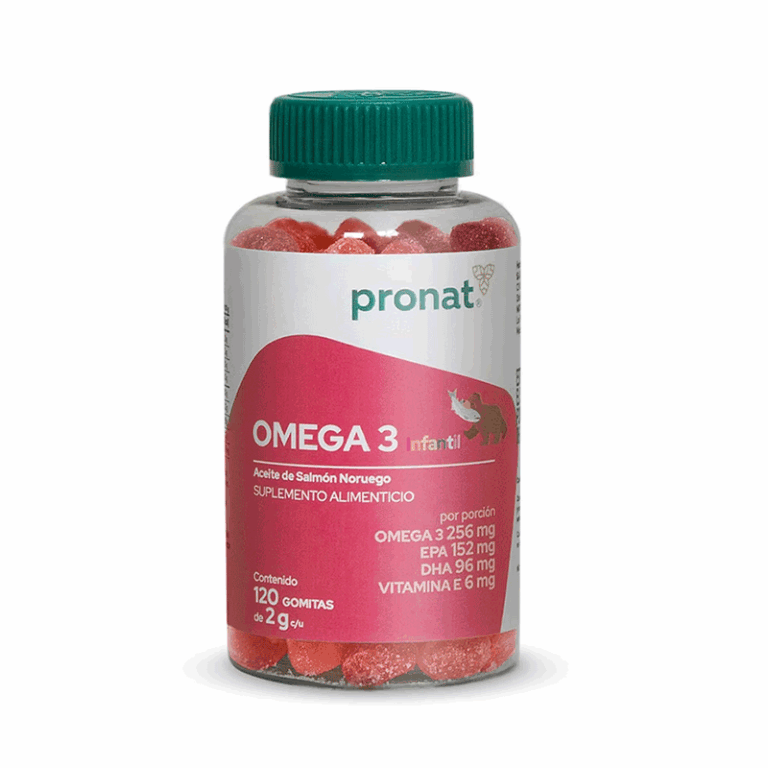 Suplemento OMEGA 3 Infantil 120gomitas.