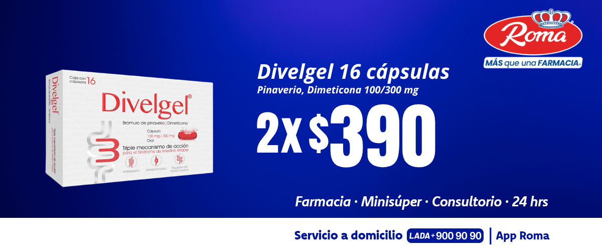 Divelgel 16 cápsulas