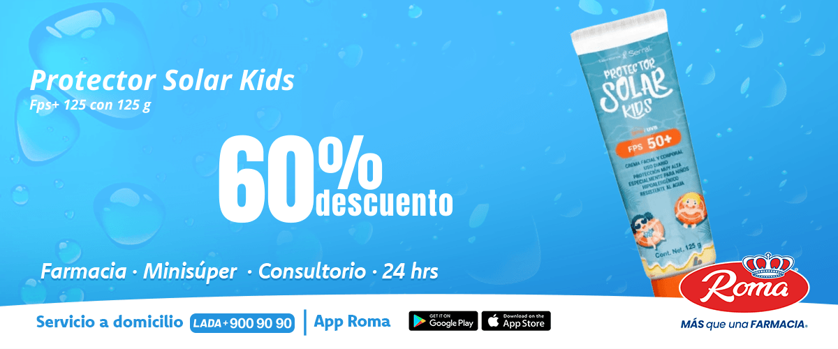 PROTECTOR SOLAR PROTECTOR SOLAR KIDS FPS 125 Gr