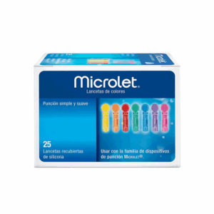 Microlet Lancetas de Color 25