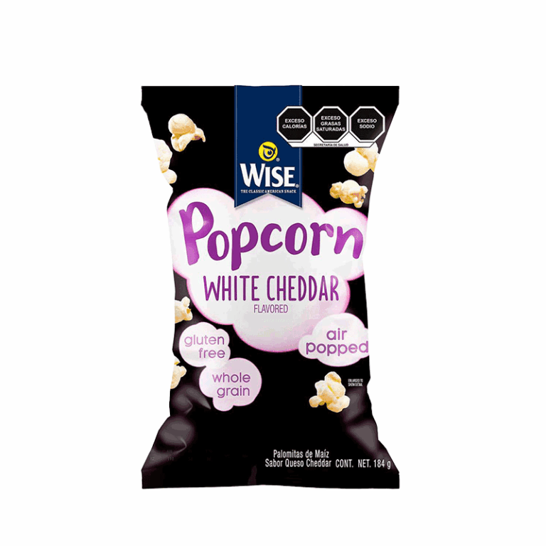 Botana Palomitas De Maiz Con Cheddar 184 Gr Wise