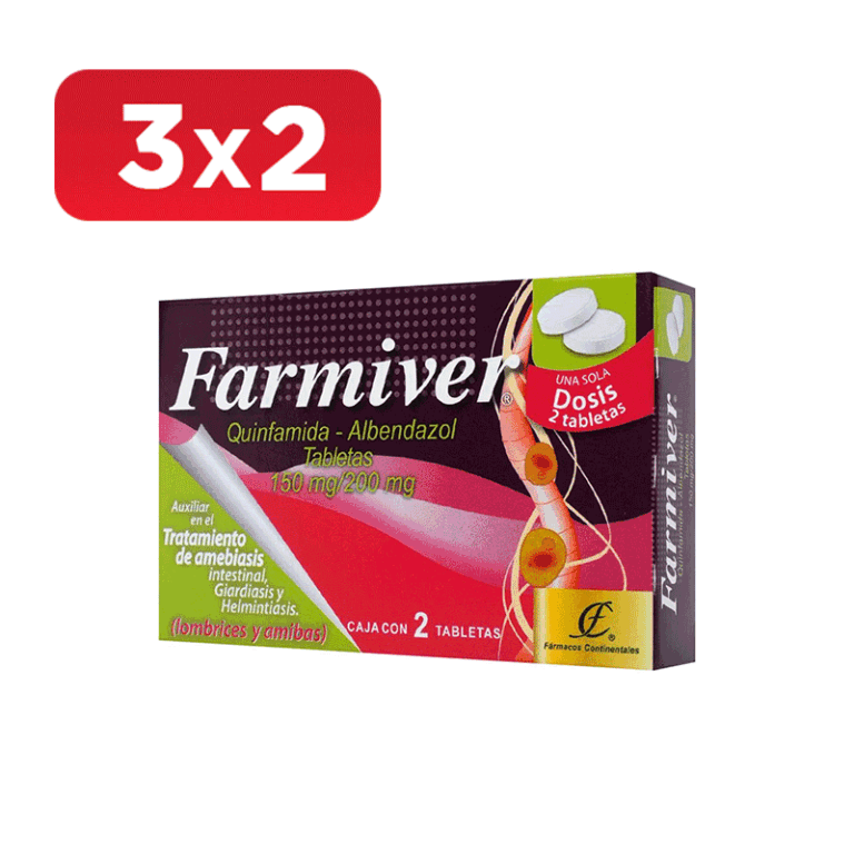 Farmiver 150/200 mg con 2 tabletas
