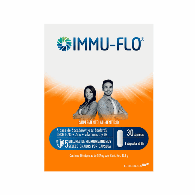 Suplemento Immu-Flo 527 Mg C/ 30 Cap Biocodex