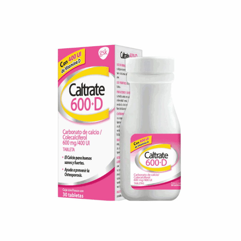 Caltrate 600+D 600Mg/400 Ui C/ 30 Cap Pfizer
