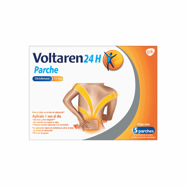 Voltaren 24H 15 Mg C/ 5 Parches Glaxosmithkline