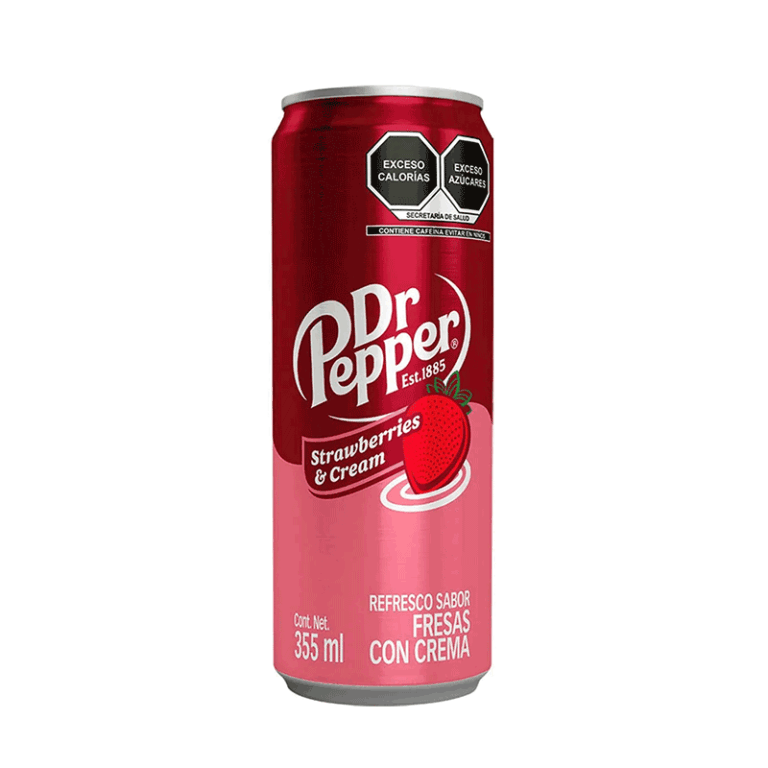 Soda Sabor Fresa Con Crema 355Ml 1Pz Dr. Pepper