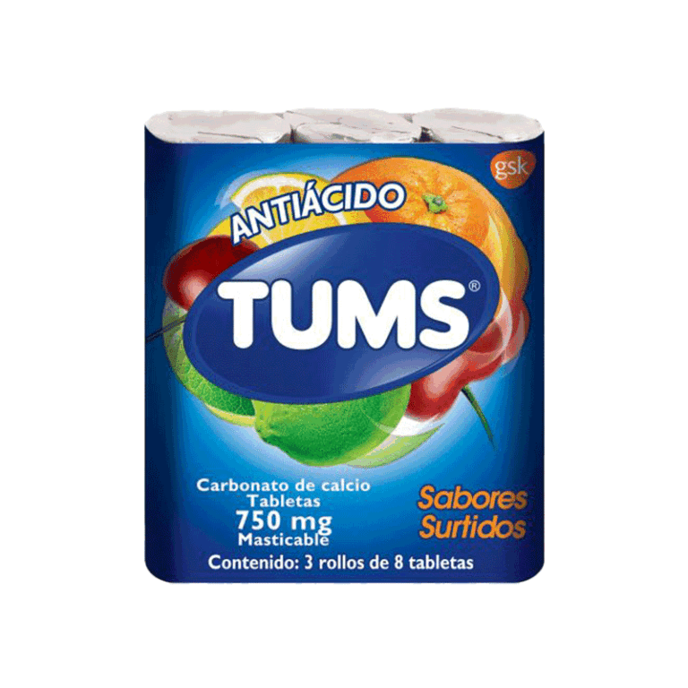 Tums Surtido Extra 750 mg 24tab