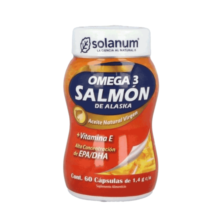 Suplemento alimenticio con 60 cap Solanum Omega 3