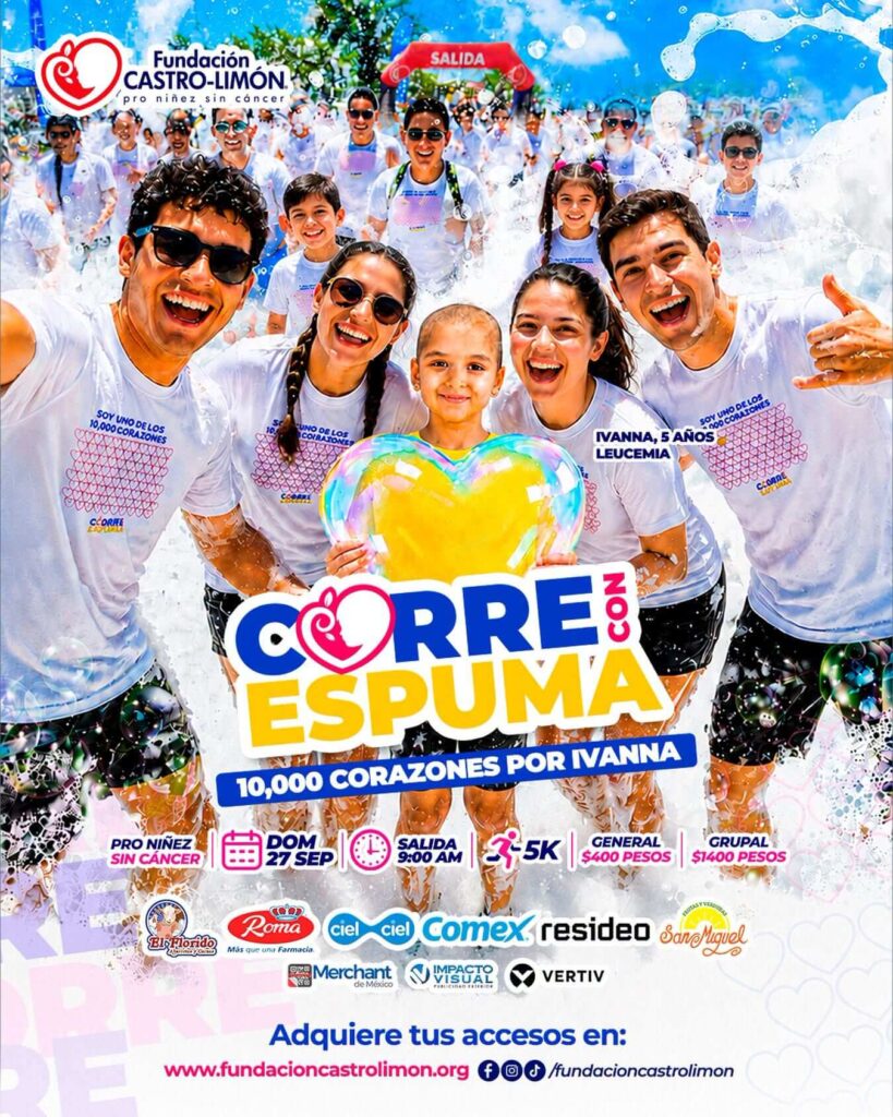 Corre con espuma 2026