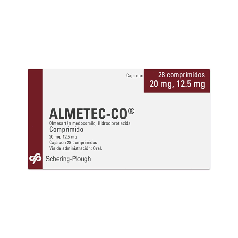 Almetec Co 20/12.5 Mg C/ 28 Tab Schering-Plough