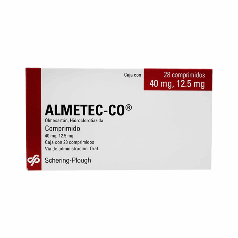 Almetec Co 40/12.5 Mg C/ 28 Tab Schering-Plough