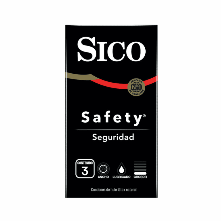 Preservativos Sico Safety Blister C/3 Pzas Reckitt Benkiser