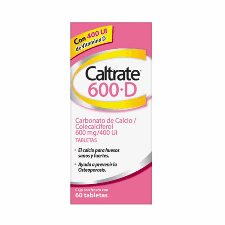 Caltrate 600+D 400 Ui C/ 60 Tab Pfizer